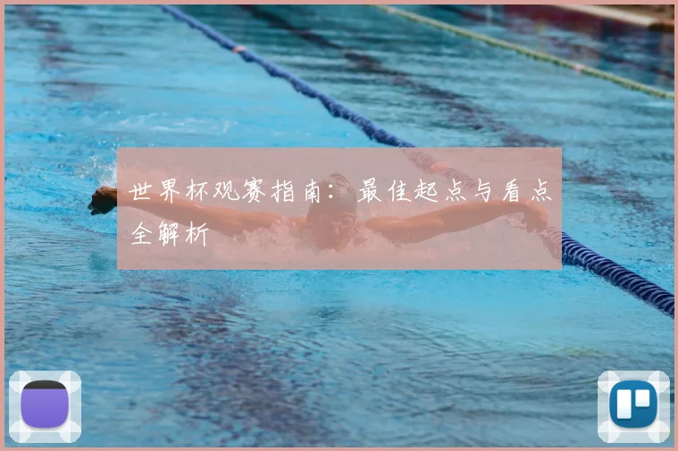 世界杯观赛指南：最佳起点与看点全解析