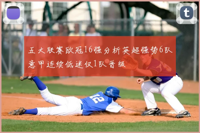 五大联赛欧冠16强分析英超强势6队意甲连续低迷仅1队晋级